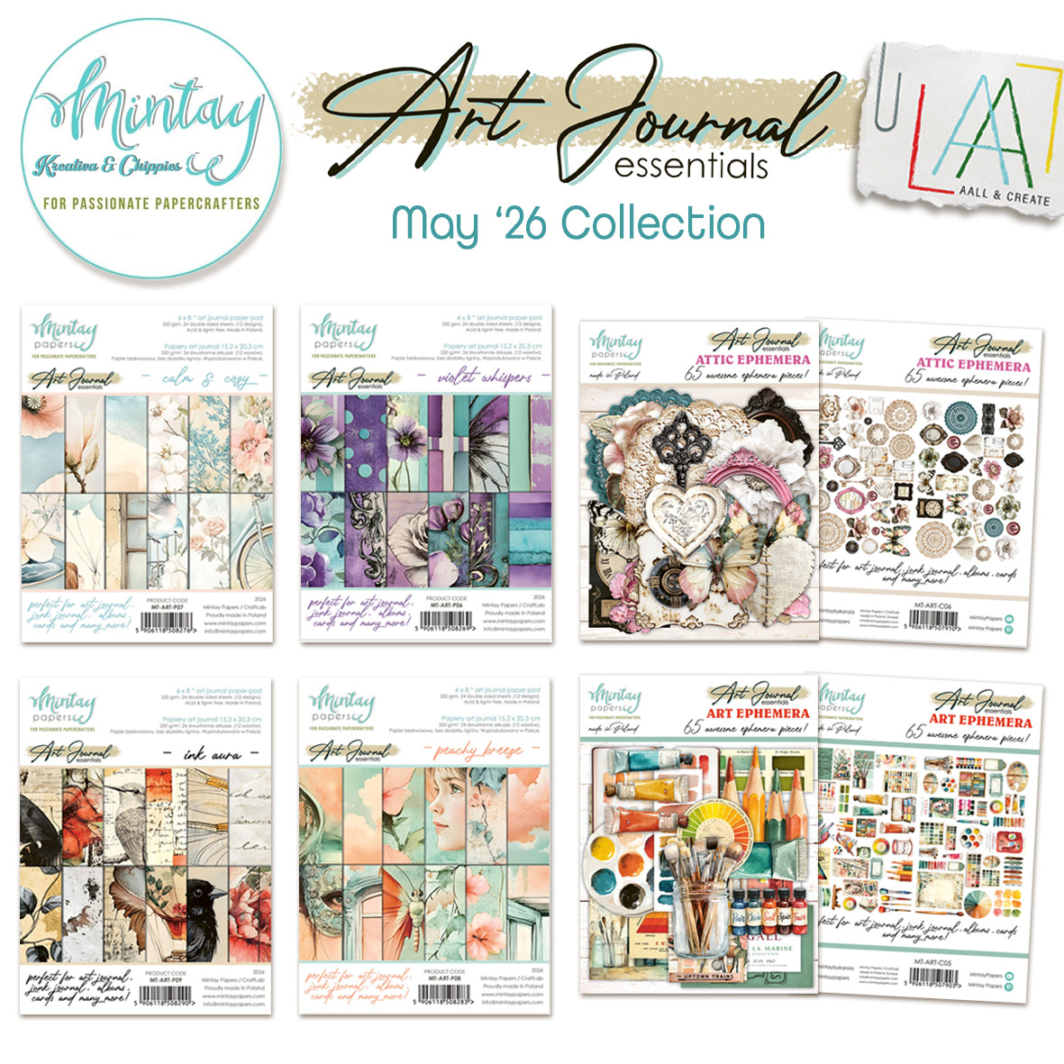 Mintay Art Journal Complete Collection