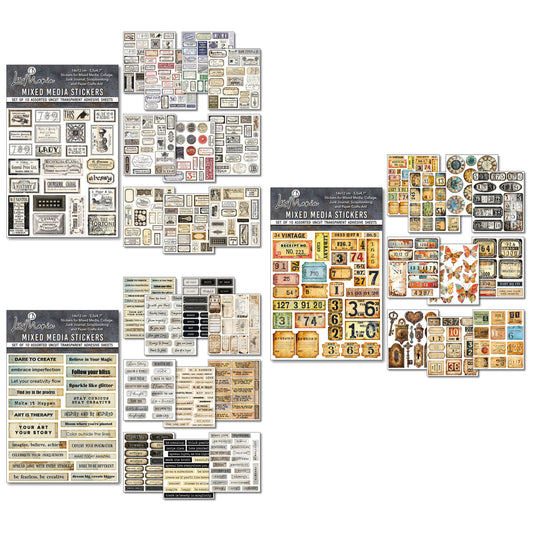 Ciao Bella Mixed Media Sticker Bundle