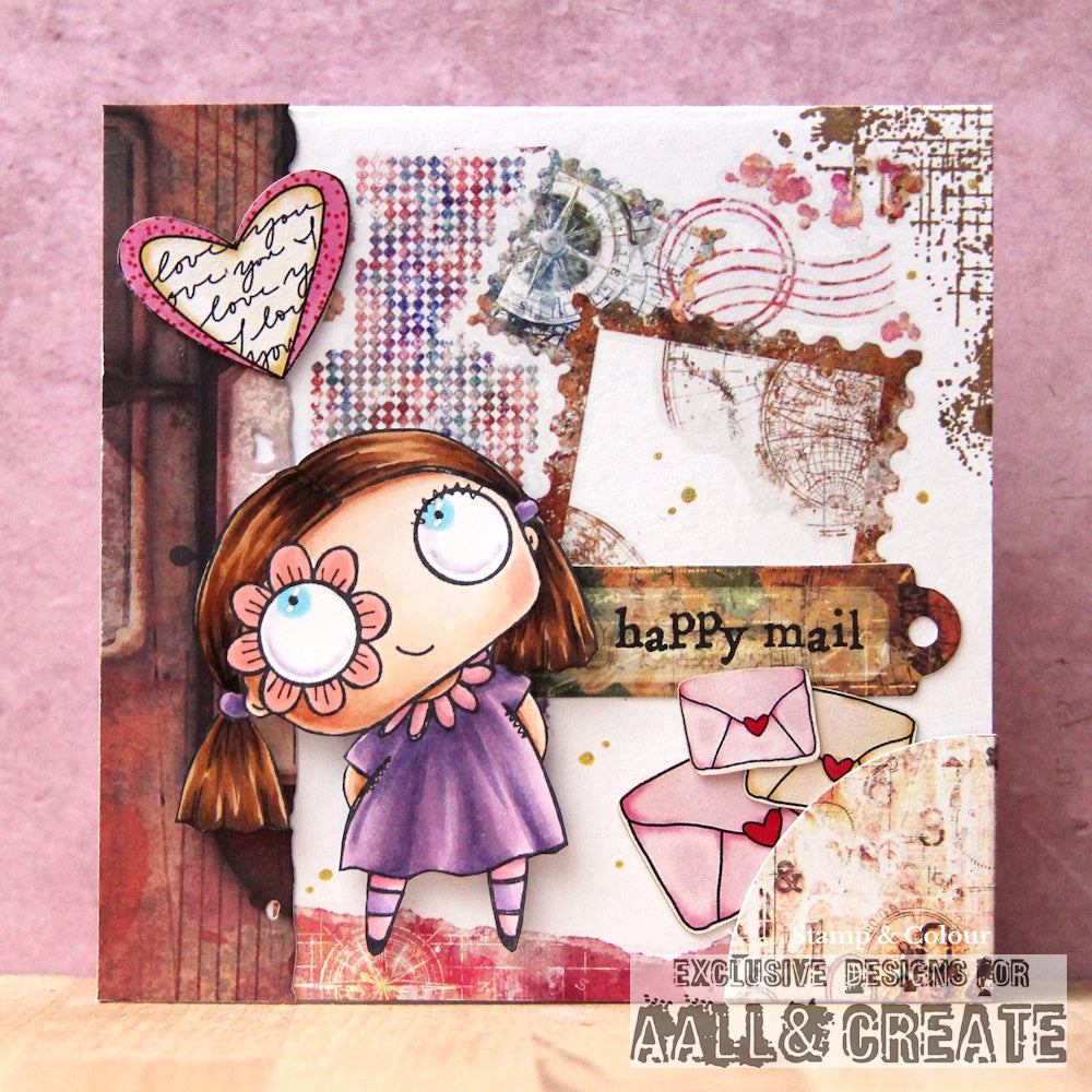 #79 - Ephemera Die-Cuts - Nostalgic Brown