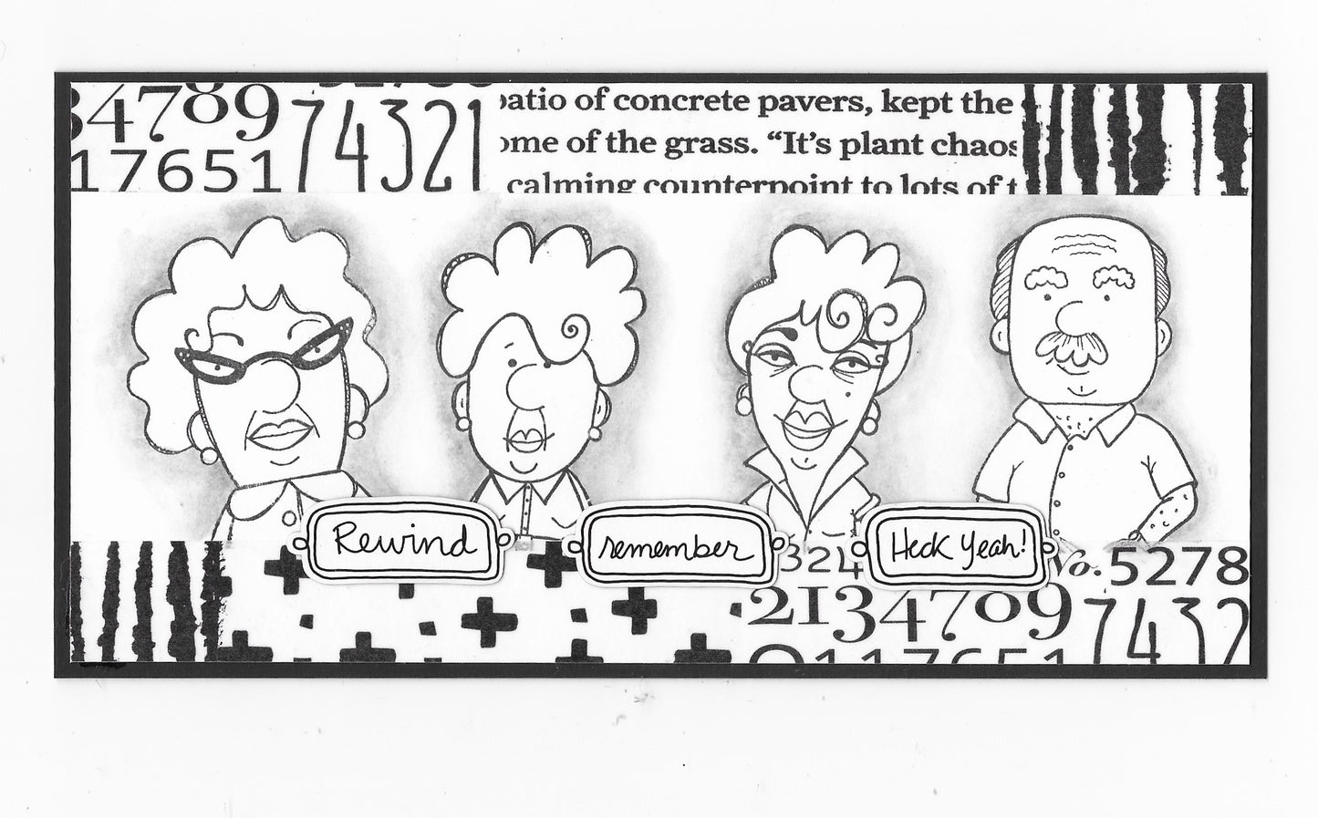 TP-844 - A7 Clear Stamp Set - Ester Jean