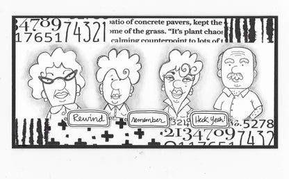 TP-844 - A7 Clear Stamp Set - Ester Jean