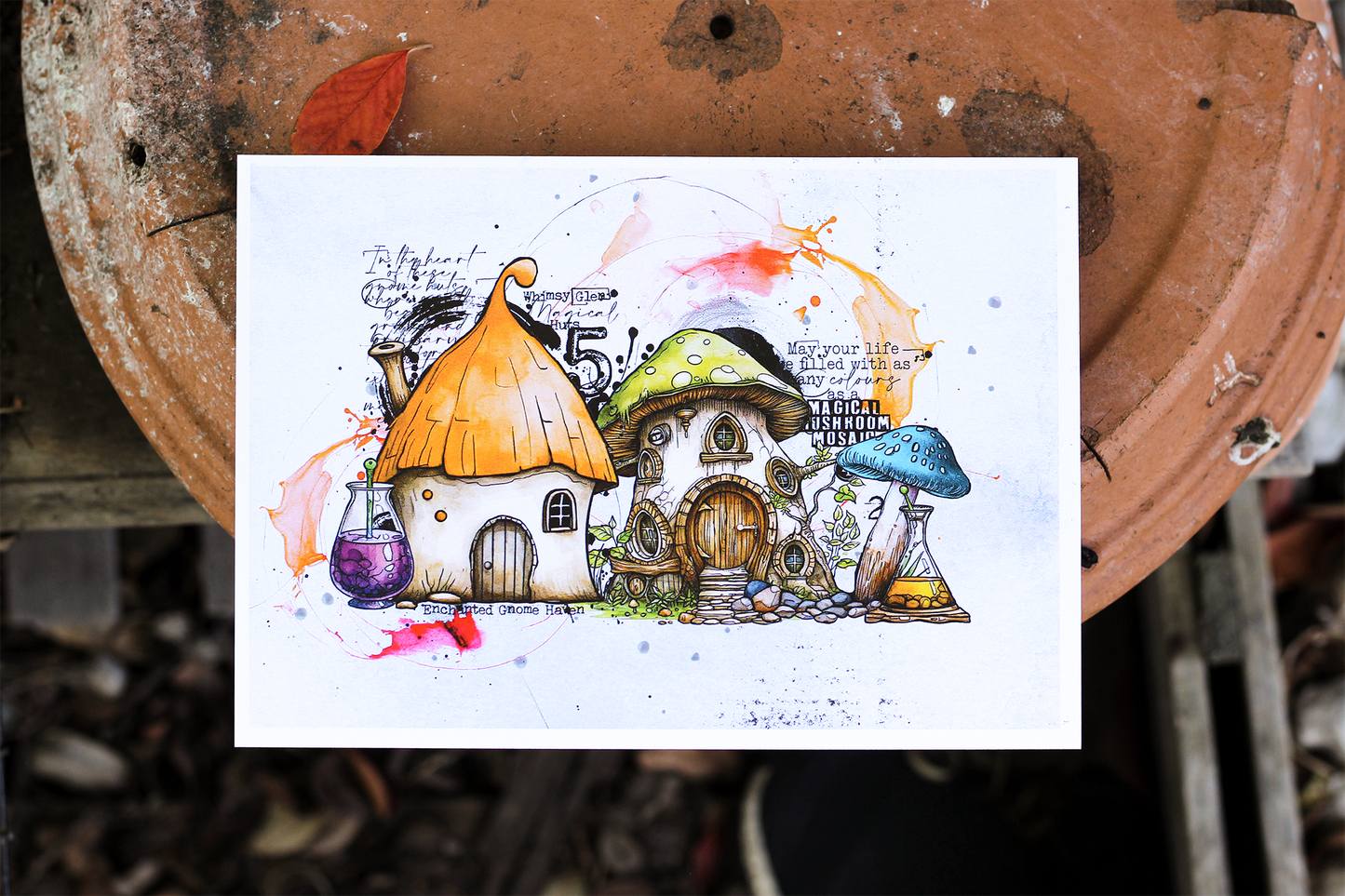 TP-1079 - A7 Stamp Set - Enchanted Elixirs