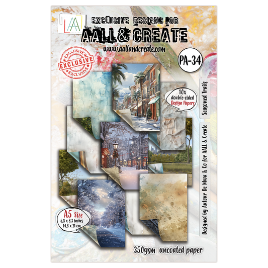 #PA-34 - A5 Design Paper - Seasoned Trails