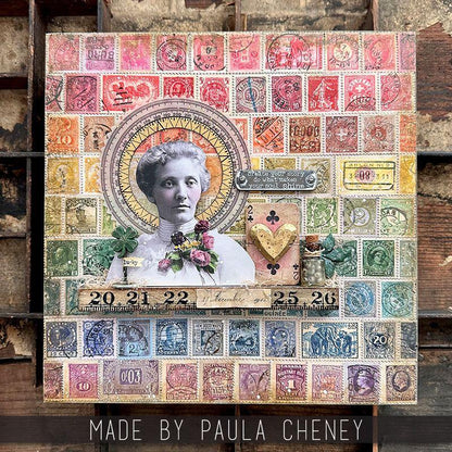 Idea-ology Tim Holtz Sticker Book Postmarked - 288 Pcs