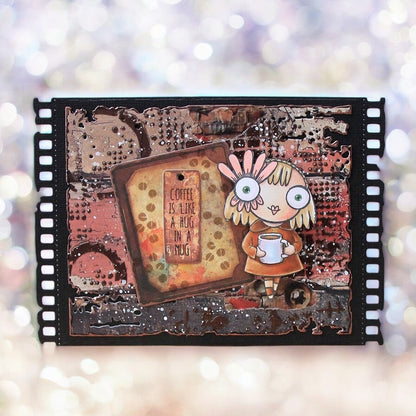#75 - Ephemera Die-Cuts - Sepia Serenity