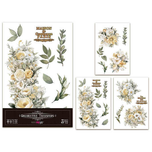 Papers For You Daisies 8x12 Inch Decor Transfers (3pcs)