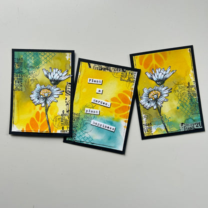 #178 - 6"x6" Stencil - Crisp Tulips