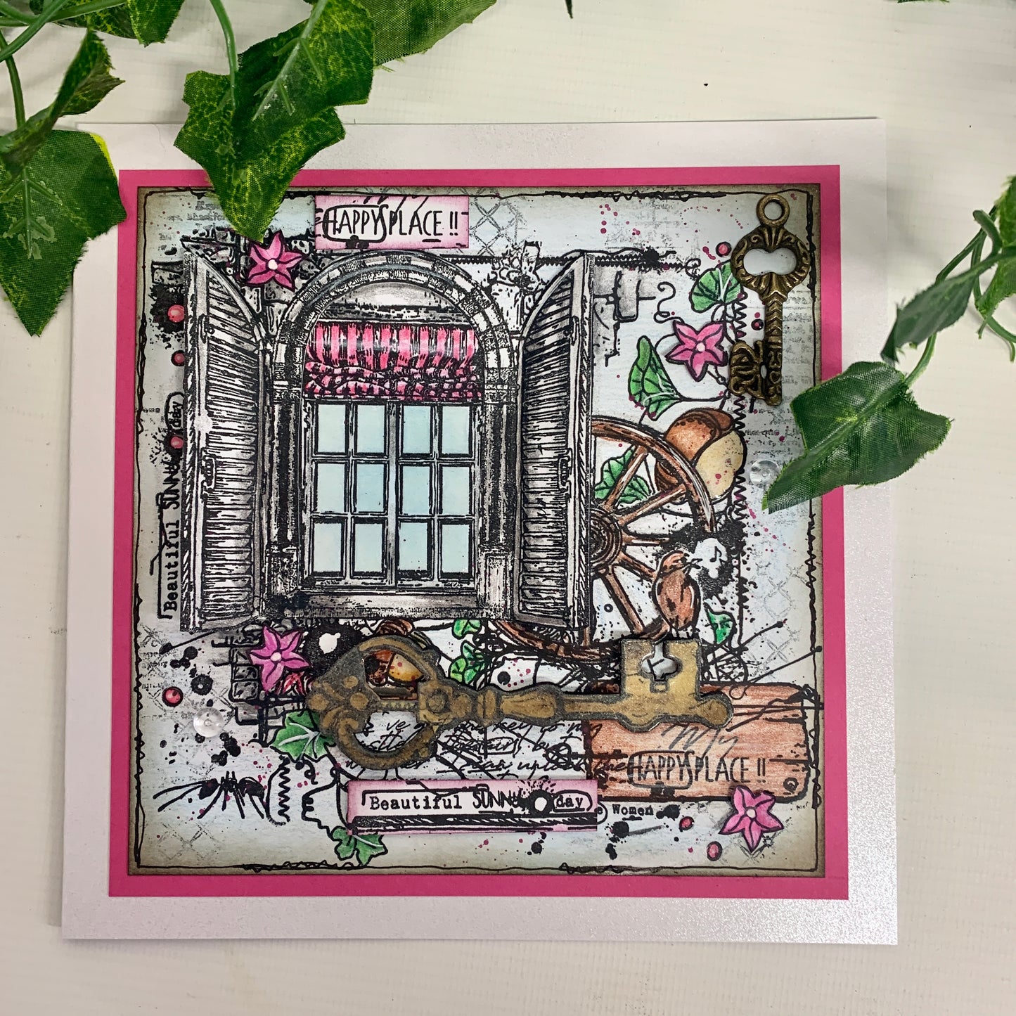 TP-268 - A5 Clear Stamp Set - Shuttered Window