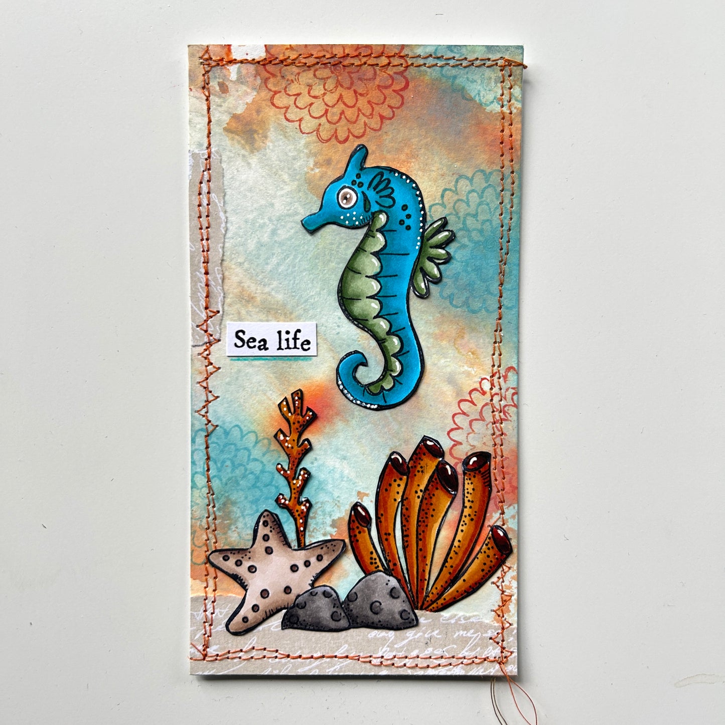 TP-859 - A6 Clear Stamp Set - Ocean Floor