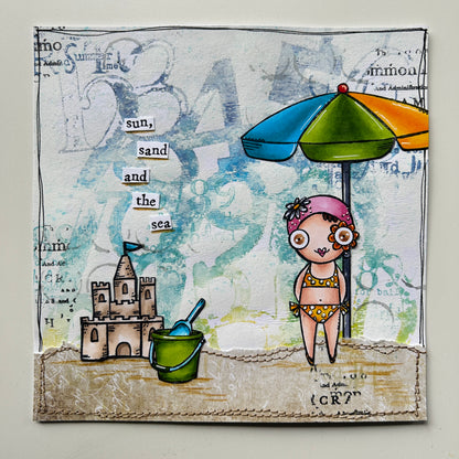 #860 - A6 Clear Stamp Set - Beachfront