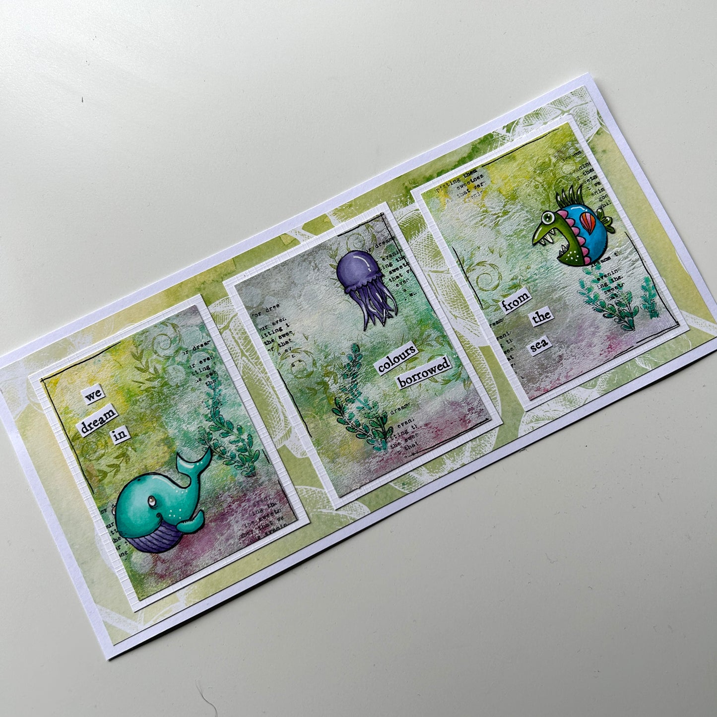 TP-858 - A7 Clear Stamp Set - Plenty of Fish