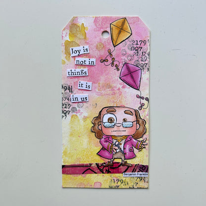 #969 - A7 Stamp Set - Benjamin Franklin