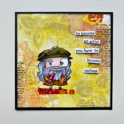 TP-970 - A7 Stamp Set - Leonardo Da Vinci