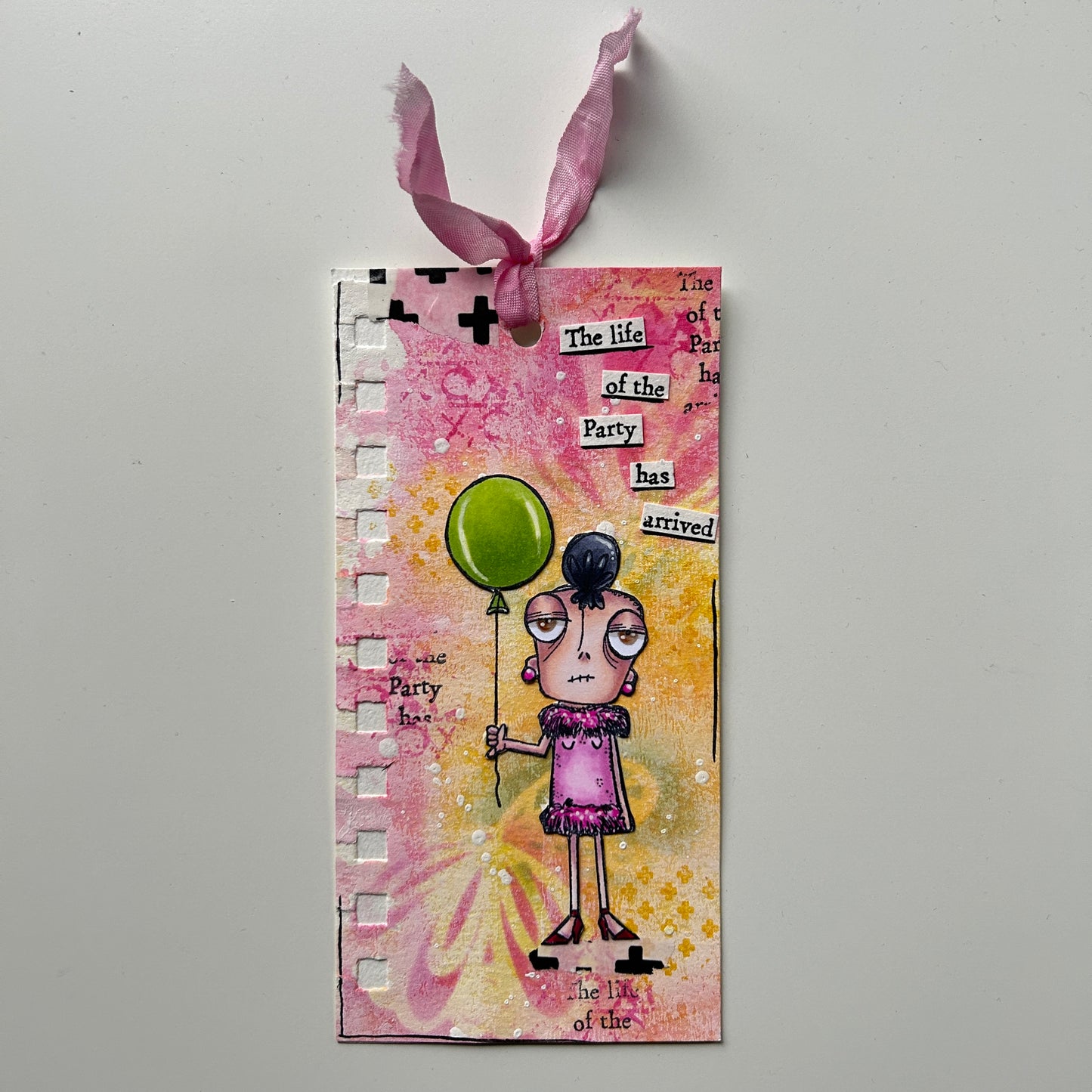 #783 - A7 Clear Stamp Set - Party Time Dee