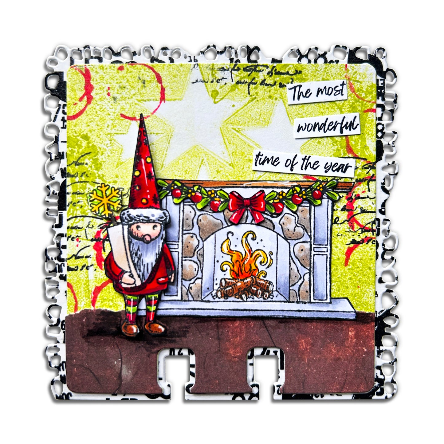 #1216 - A6 Stamp Set - Santa's Workshop Wonders