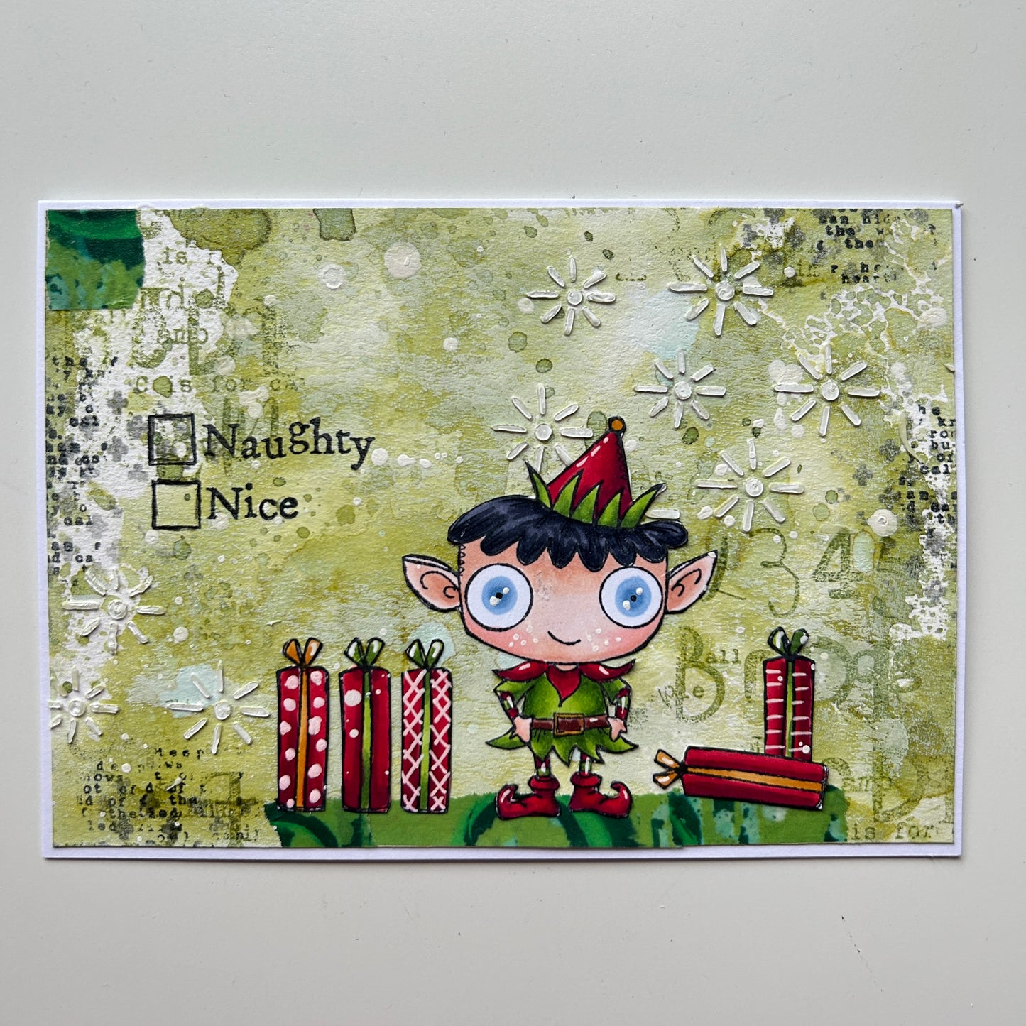TP-741 - A7 Clear Stamp Set - Lil Elf