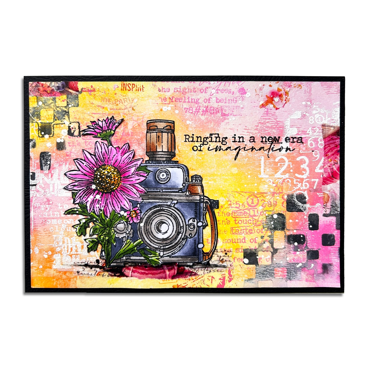PC-110 - 4"x6" Stencil - Digits Checked