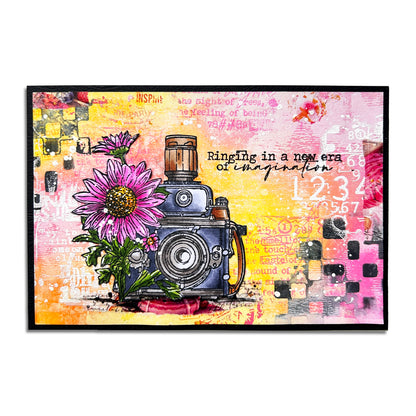 PC-110 - 4"x6" Stencil - Digits Checked