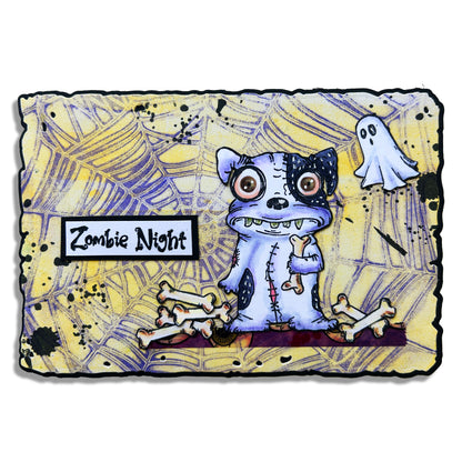 #1202 - A7 Stamp Set - Zombie Night