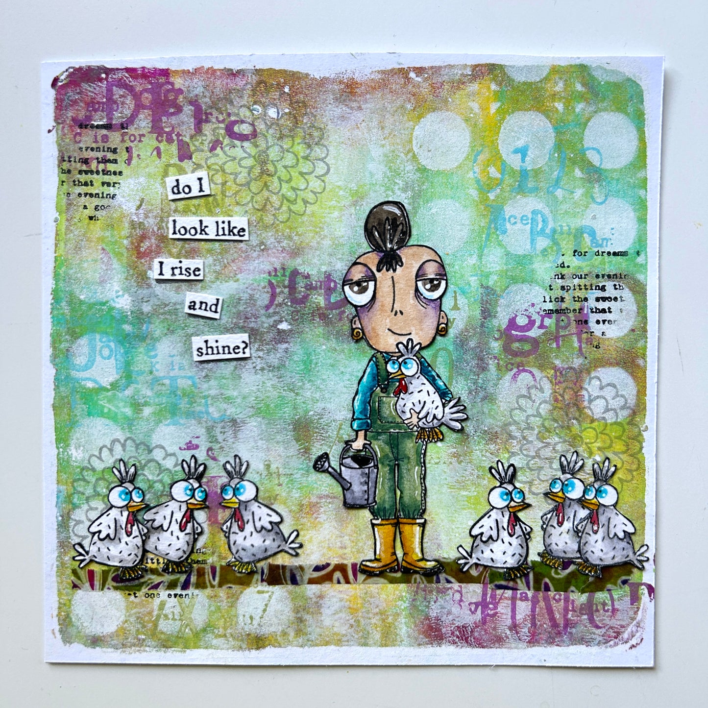 #1031 - A7 Stamp Set - Farmer Dee