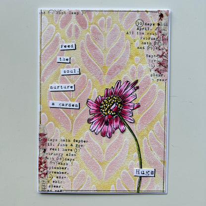 #178 - 6"x6" Stencil - Crisp Tulips