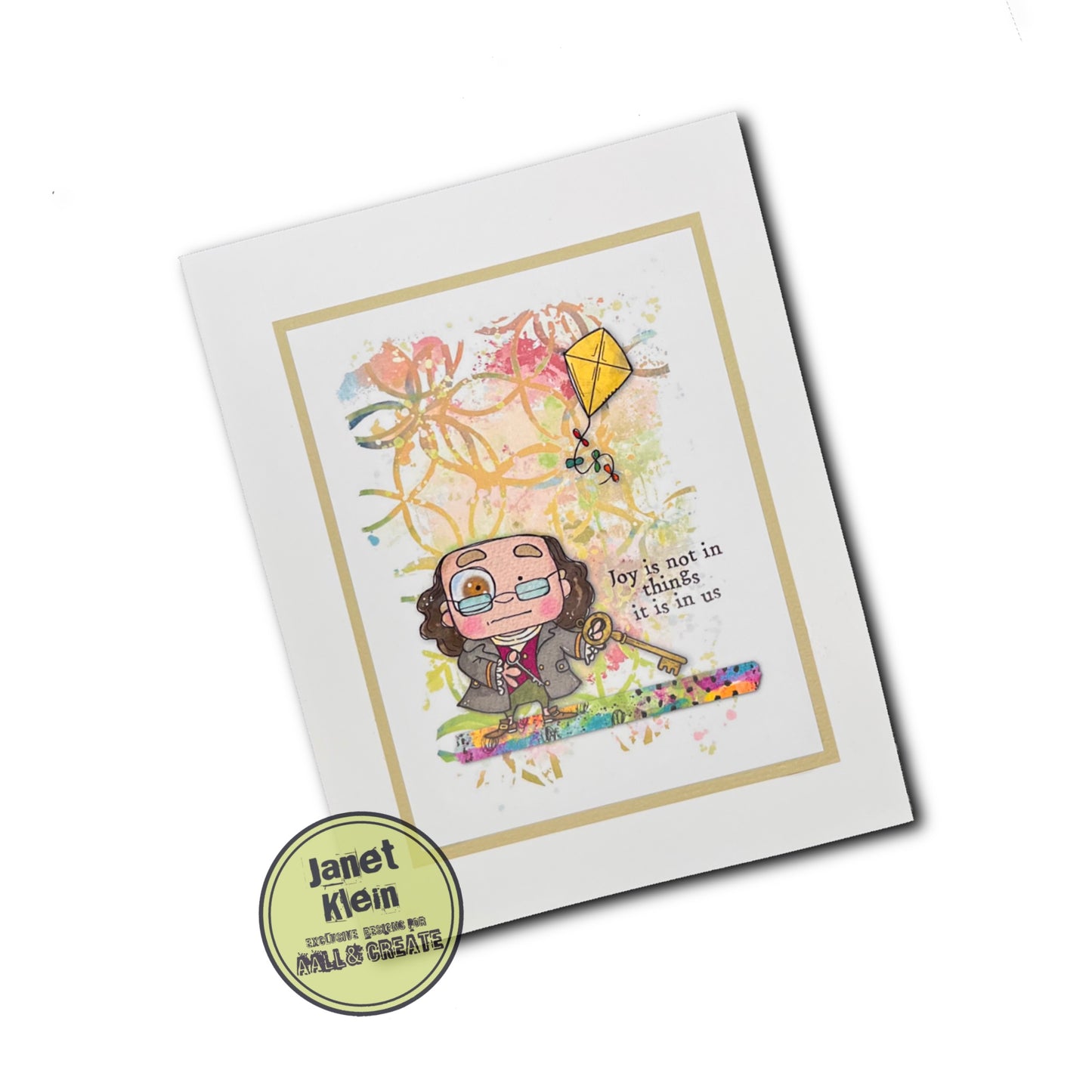 #969 - A7 Stamp Set - Benjamin Franklin