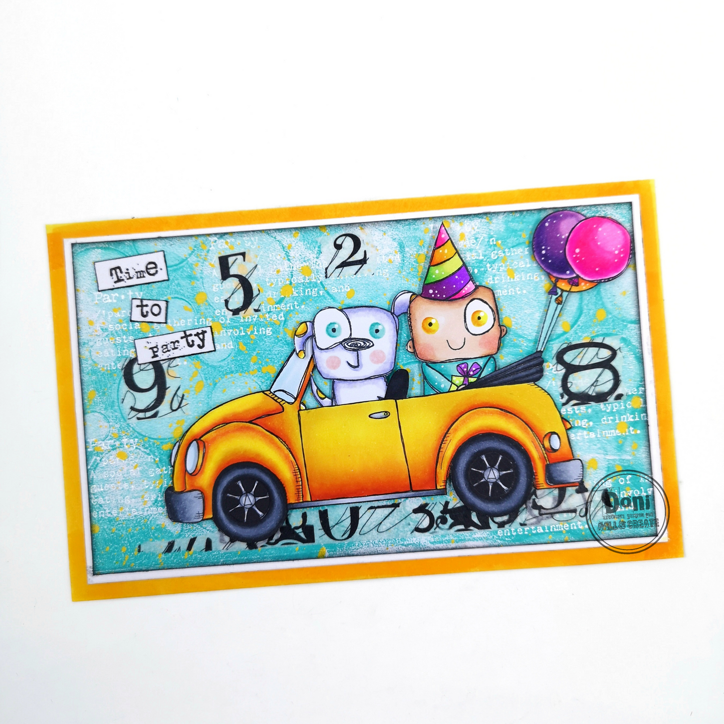 #965 - A7 Stamp Set - Happiness Floats