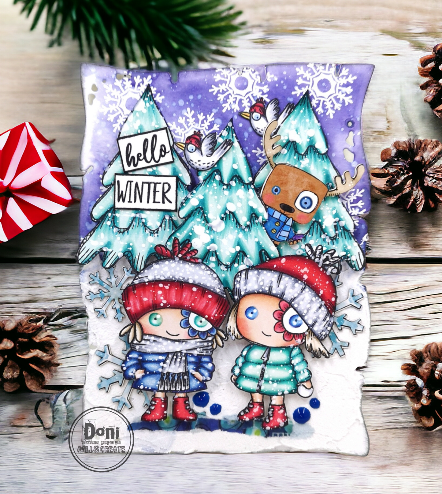 Cozy Winter Tales Ephemera Bundle