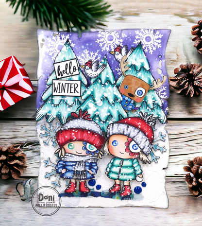 Cozy Winter Tales Ephemera Bundle