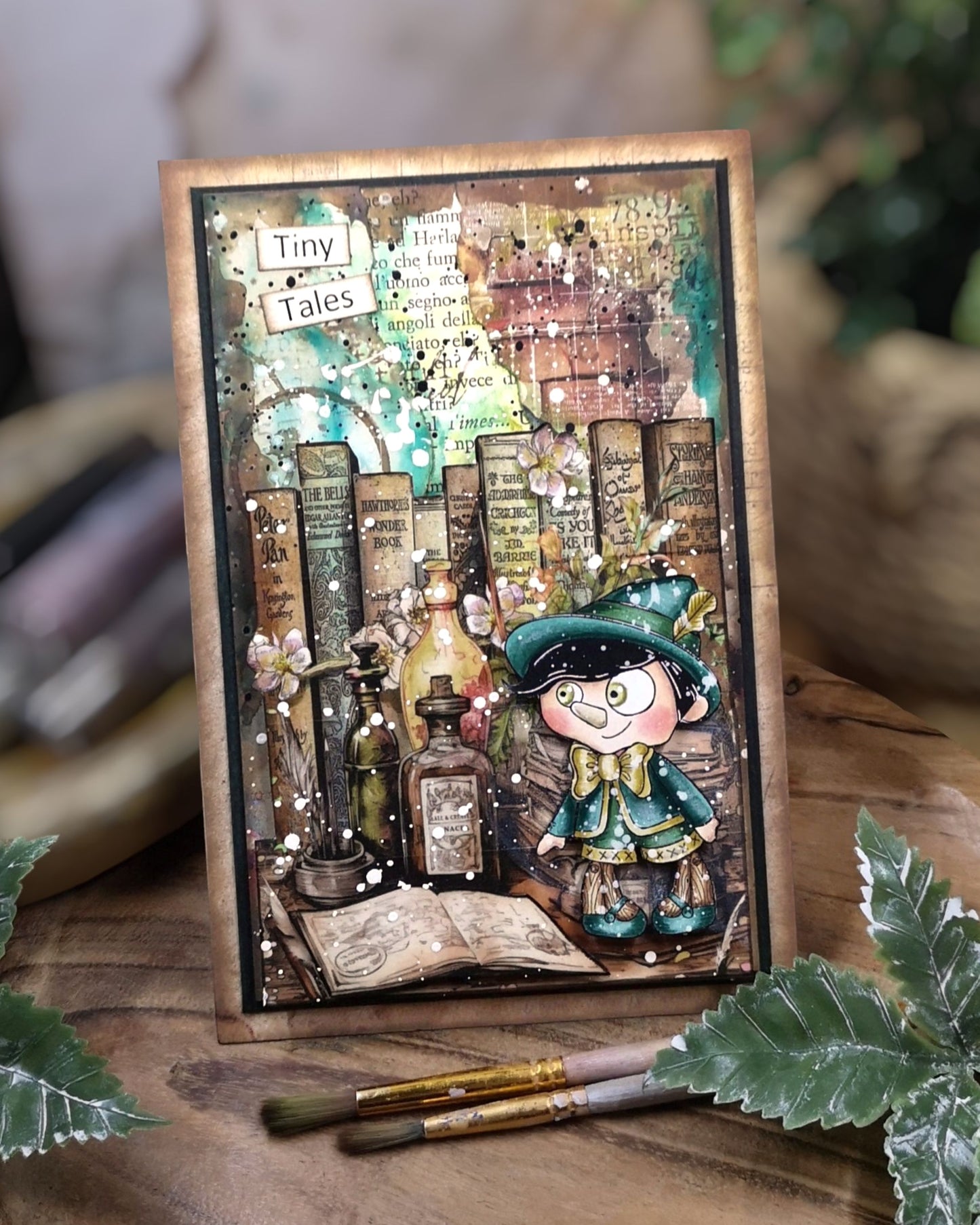 #101 - Washi Tape - Leaf Out My Book (Layer-It-Up!)