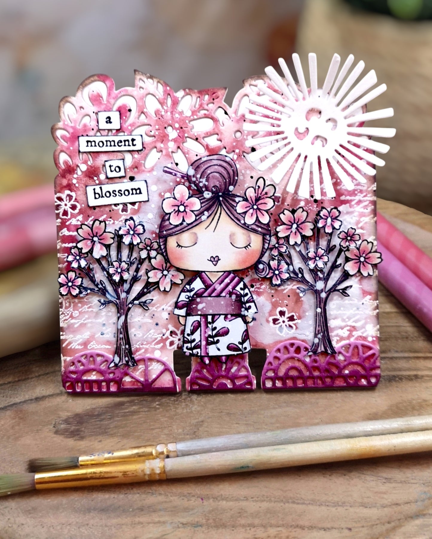 TP-1354 - A7 Stamp Sets - A Moment To Blossom