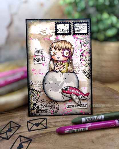 TP-578 - A6 Clear Stamp Set - Transportation
