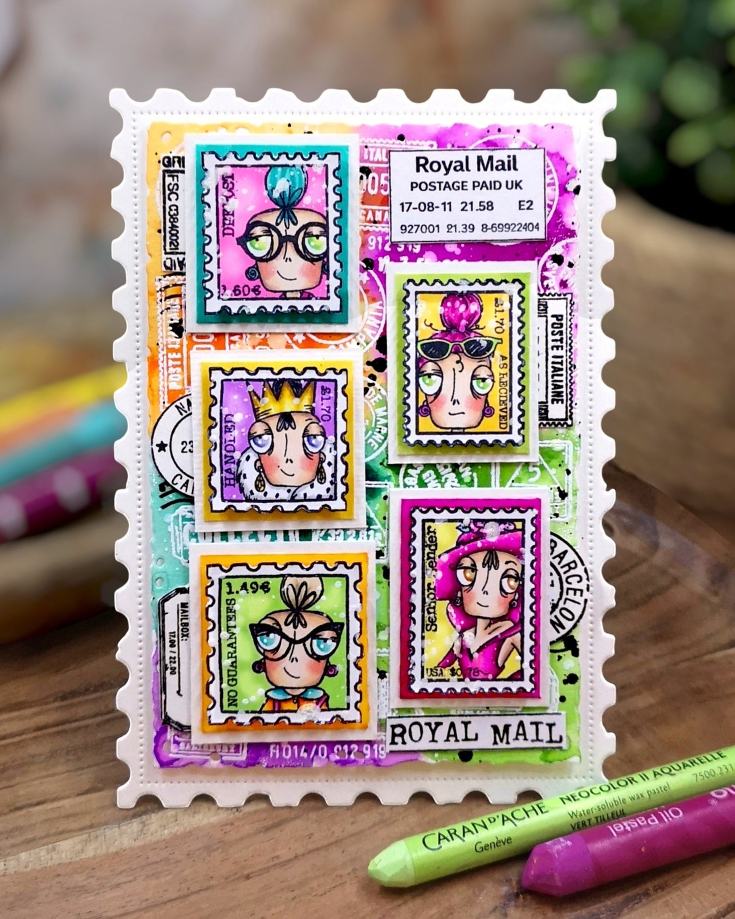 TP-1380 - A7 Stamp Sets - Postal Bits