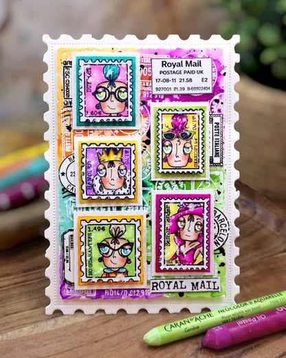 TP-1380 - A7 Stamp Sets - Postal Bits
