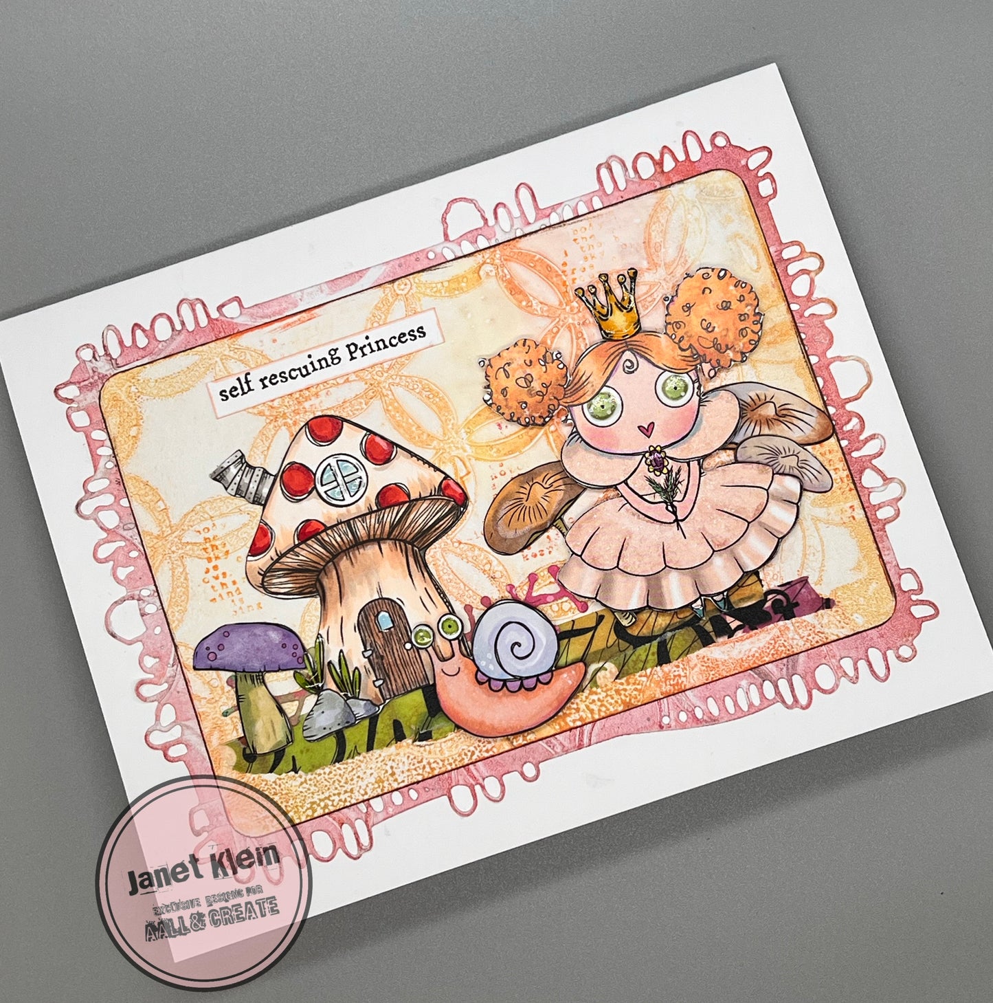 #1130 - A7 Stamp Set - Greta