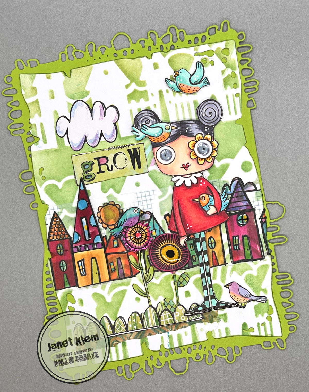 #1131 - A7 Stamp Set - Birds Of A Feather