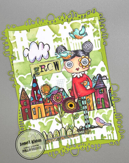 #19 - Ephemera Die-Cuts - Whimsy Lane