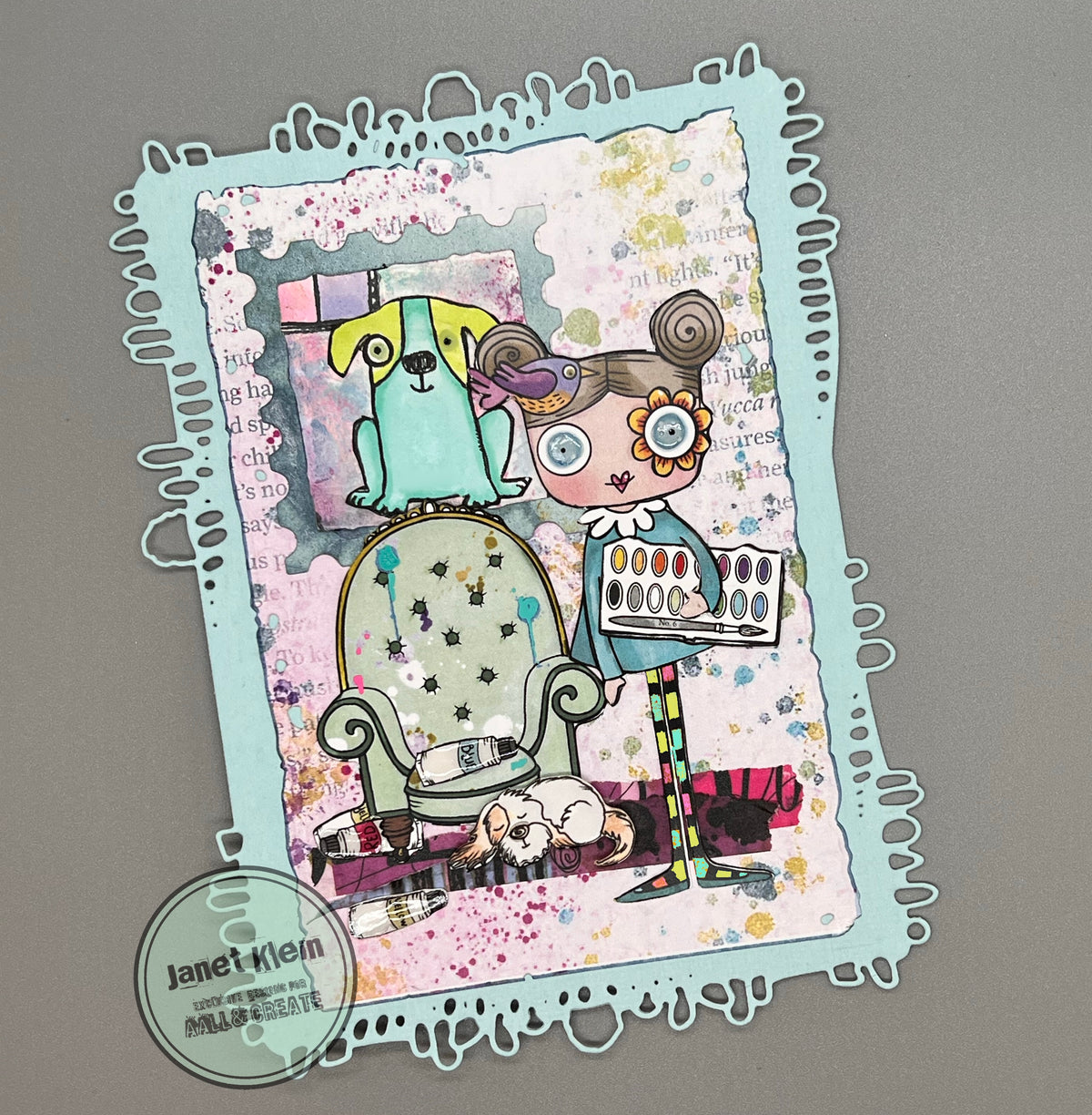 #1131 - A7 Stamp Set - Birds Of A Feather