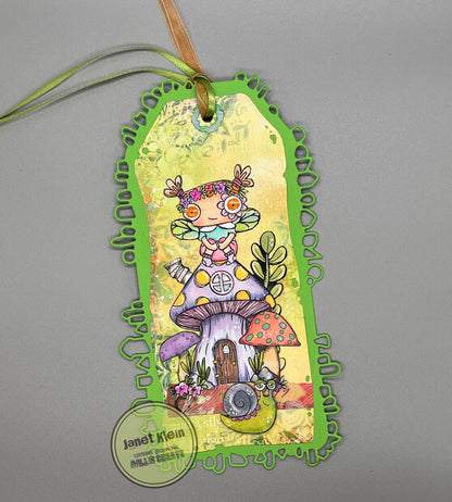 EP-57 - Ephemera Die-Cuts - Snails & Shrooms