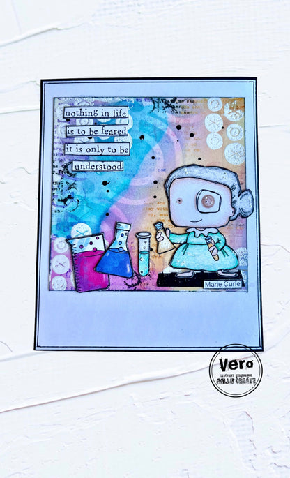 TP-960 - A7 Stamp Set - Marie Curie