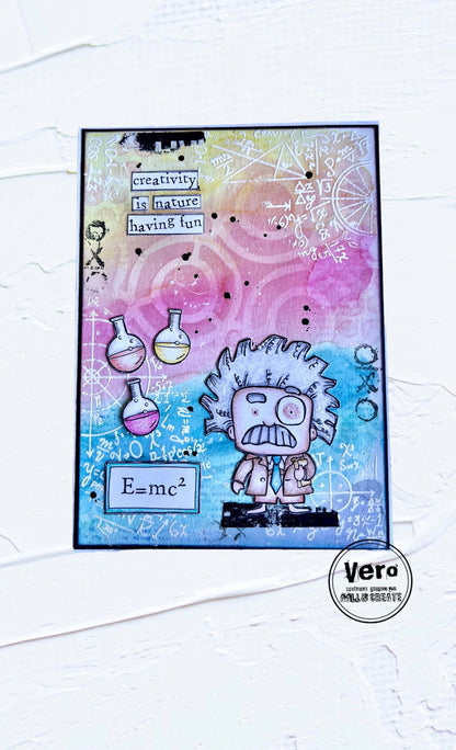 TP-958 - A7 Stamp Set - Albert Einstein