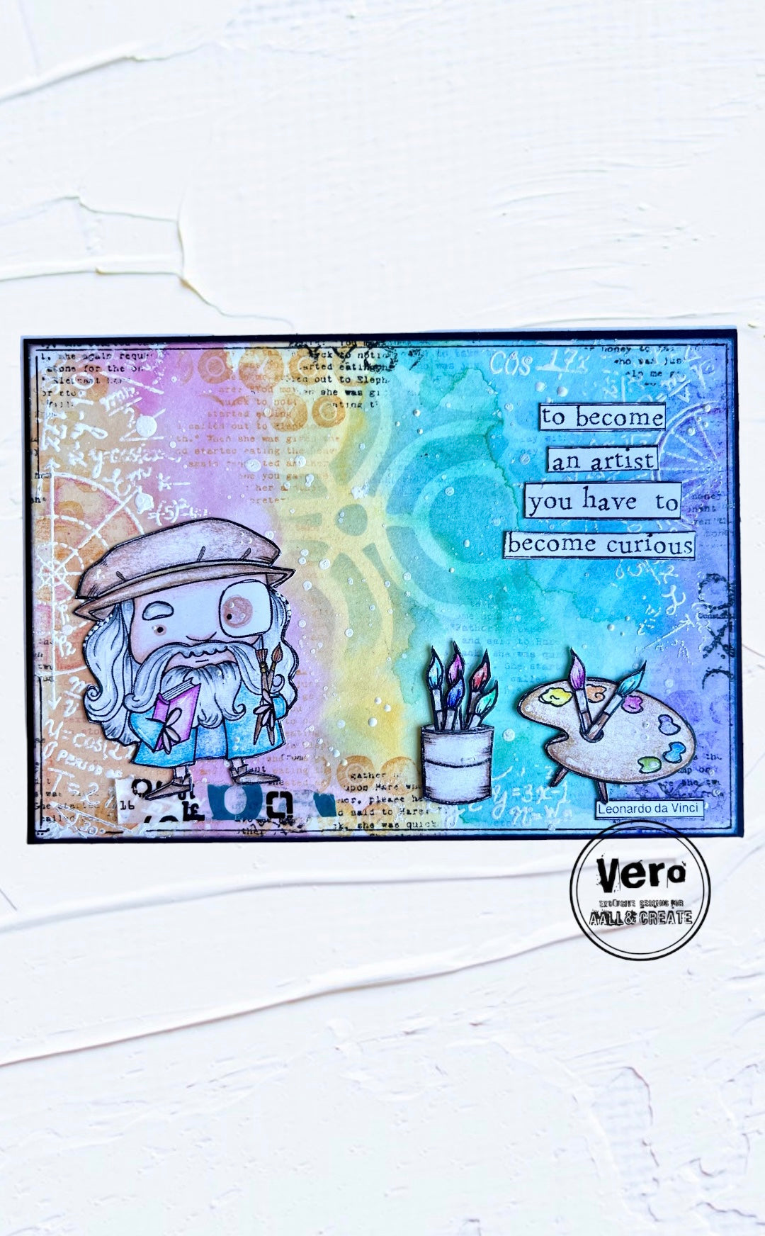 TP-970 - A7 Stamp Set - Leonardo Da Vinci