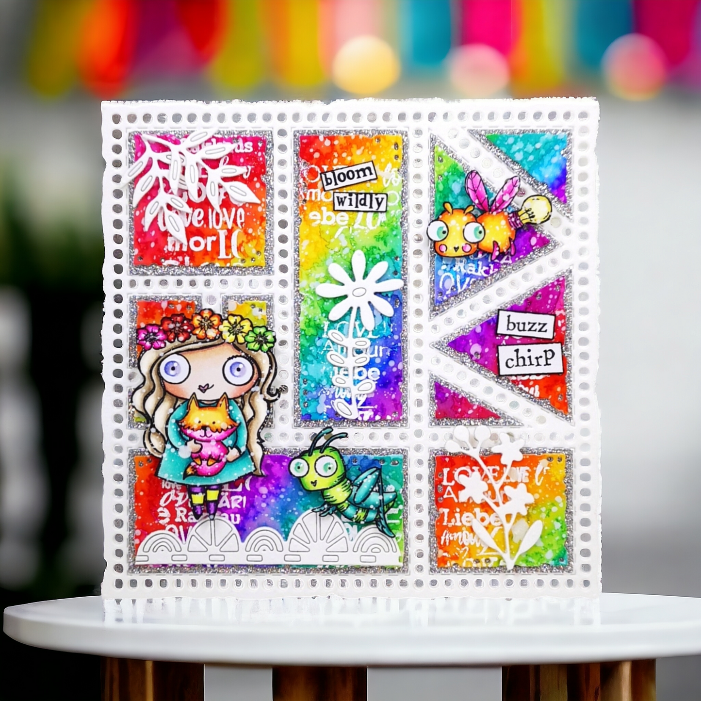 #1039 - A7 Stamp - Buzzie Bugs