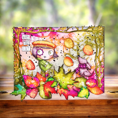 #426 - A7 Clear Stamp Set - Warm & Cosy