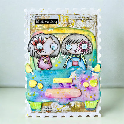 #08 - A5 Design Paper - Prism Palette