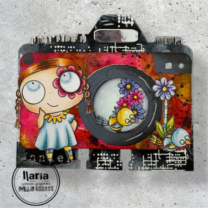 #TP-1283 - A7 Stamp Set - Happiness Is