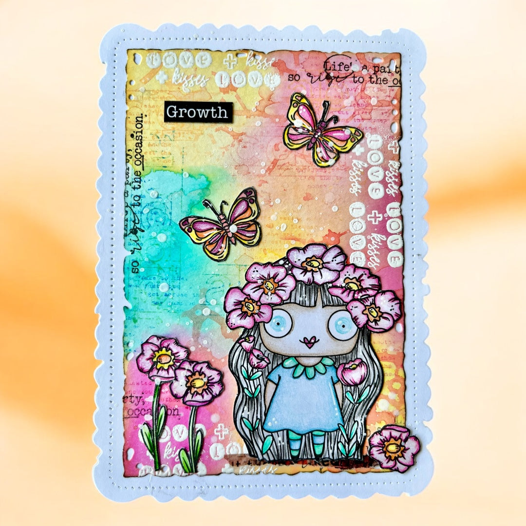 #1143 - A6 Stamp Set - Inflateably Awesome