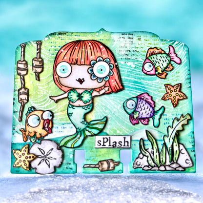 TP-859 - A6 Clear Stamp Set - Ocean Floor