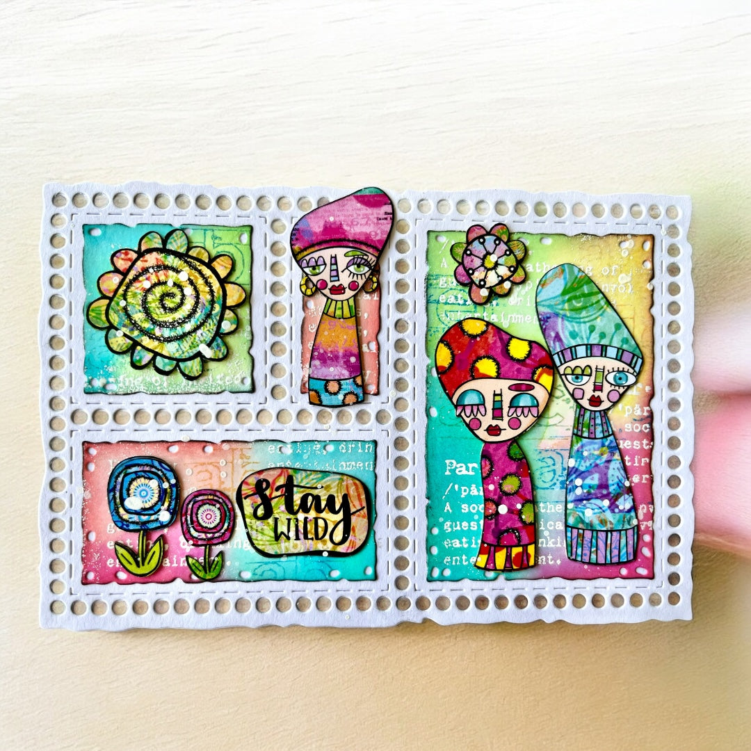 #EP-91 - Ephemera Die-Cuts - Bohemians