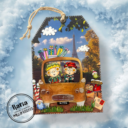 #EP-90 - Ephemera Die-Cuts - Earth & Sky